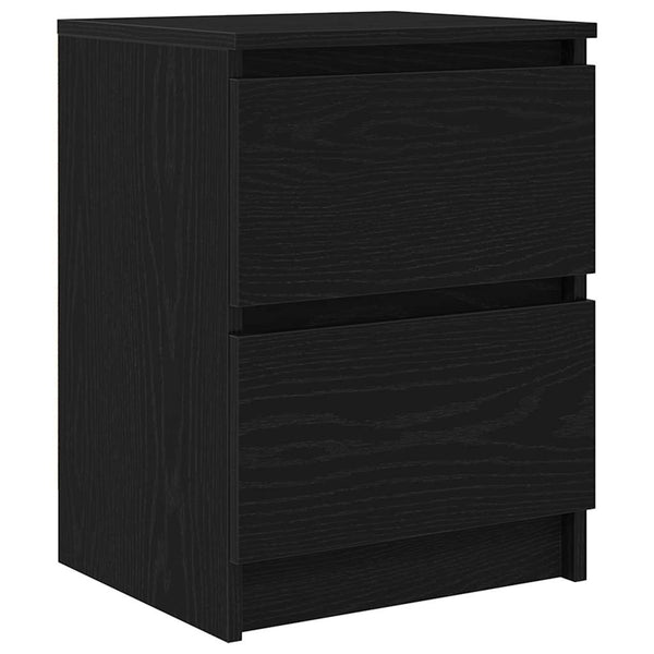 Schwarzer TV-Schrank 40x35x54 cm
