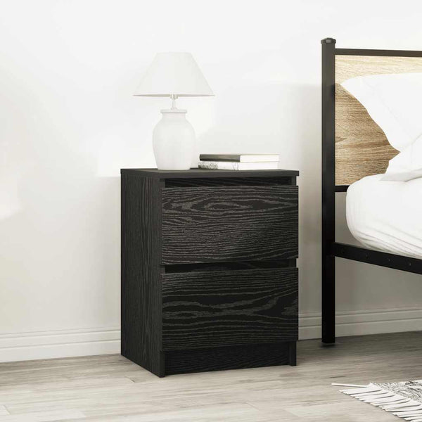 Schwarzer TV-Schrank 40x35x54 cm