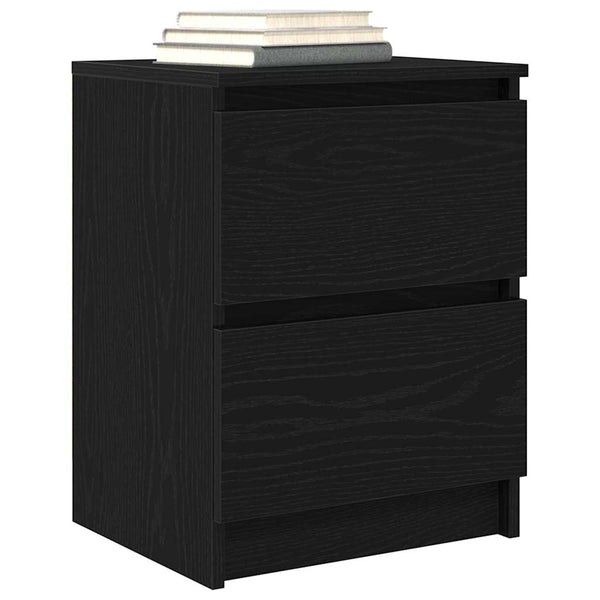 Schwarzer TV-Schrank 40x35x54 cm