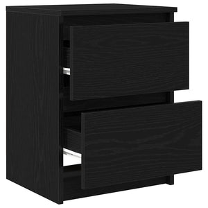 Schwarzer TV-Schrank 40x35x54 cm