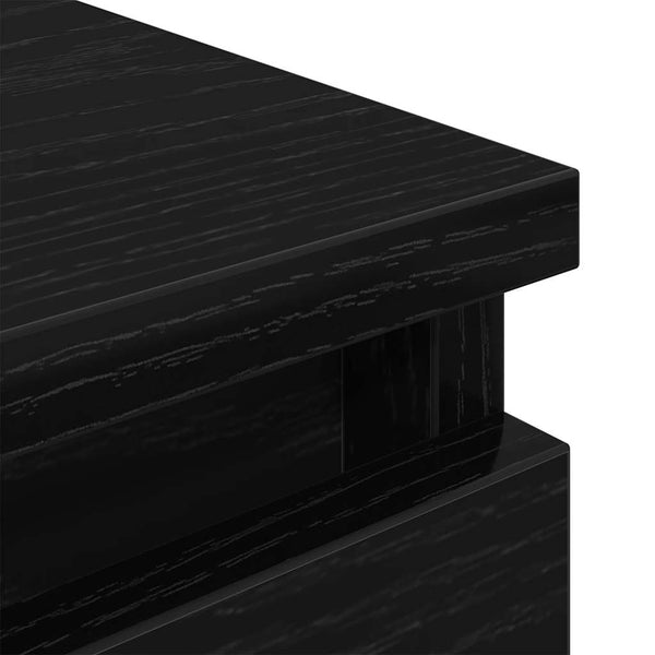 Schwarzer TV-Schrank 40x35x54 cm