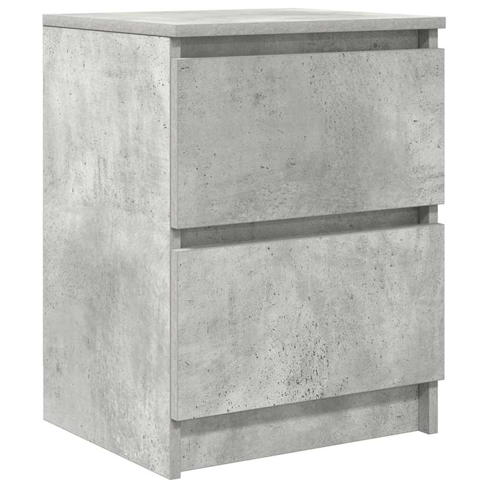 Betongrauer TV-Schrank 40x35x54 cm
