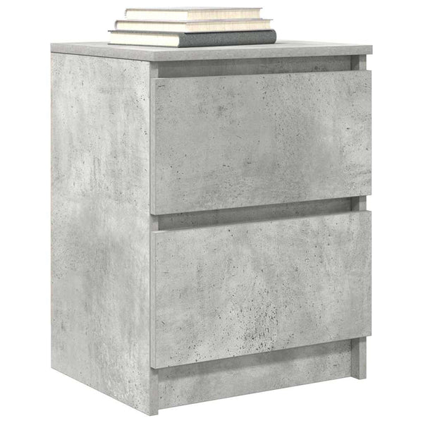 Betongrauer TV-Schrank 40x35x54 cm