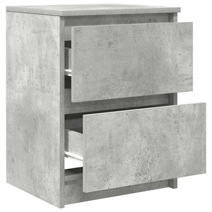 Betongrauer TV-Schrank 40x35x54 cm