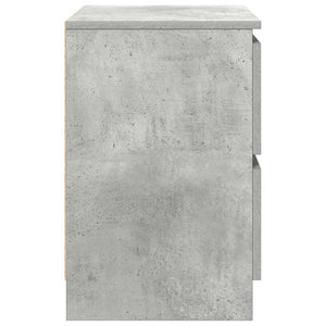 Betongrauer TV-Schrank 40x35x54 cm