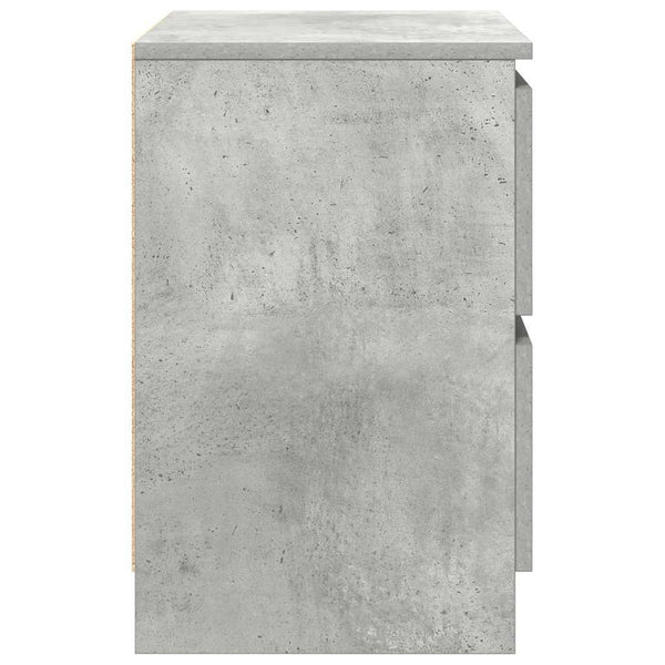 Betongrauer TV-Schrank 40x35x54 cm