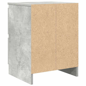 Betongrauer TV-Schrank 40x35x54 cm