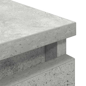 Betongrauer TV-Schrank 40x35x54 cm