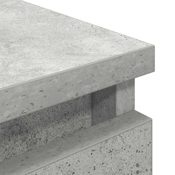 Betongrauer TV-Schrank 40x35x54 cm