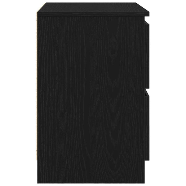 Schwarzer TV-Schrank 60x35x54 cm