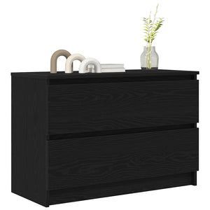 Schwarzer TV-Schrank 80 cm