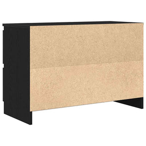 Schwarzer TV-Schrank 80 cm