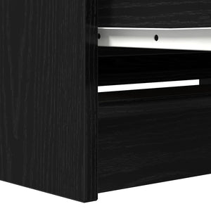 Schwarzer TV-Schrank 80 cm