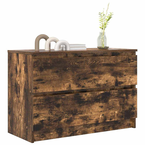 TV-Schrank Räuchereiche 80x35x54 cm
