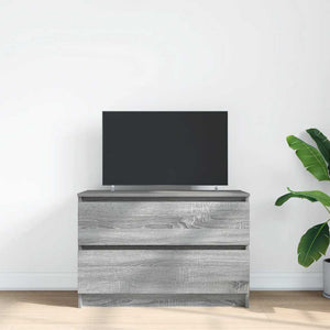 TV-Schrank Grau Sonoma 80 cm