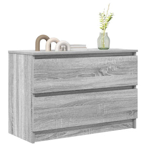 TV-Schrank Grau Sonoma 80 cm