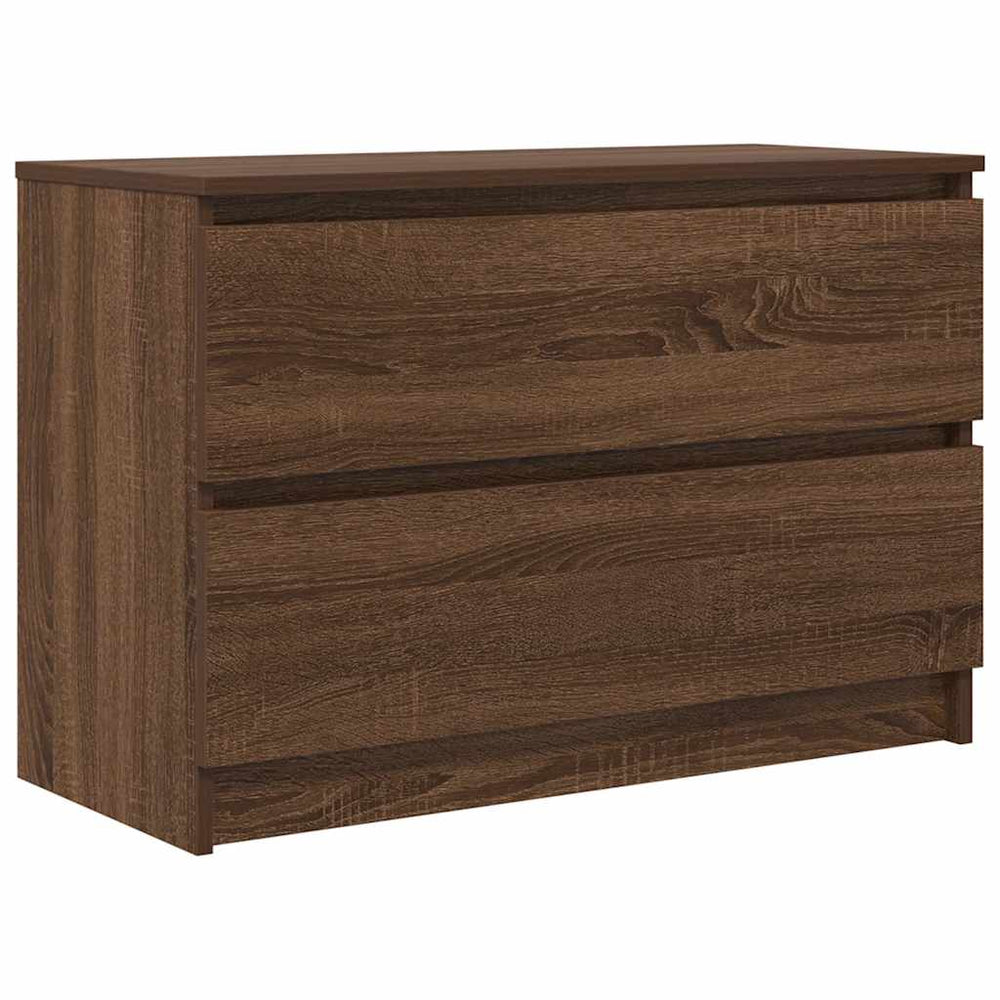 TV-Schrank Braun Eichen-Optik 80 cm
