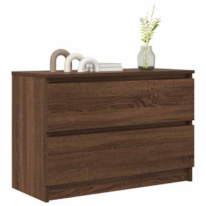 TV-Schrank Braun Eichen-Optik 80 cm