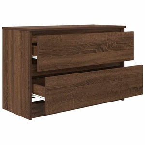 TV-Schrank Braun Eichen-Optik 80 cm