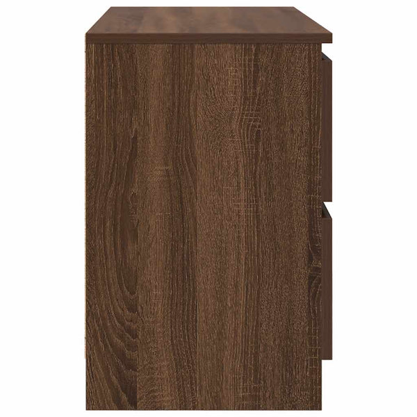 TV-Schrank Braun Eichen-Optik 80 cm