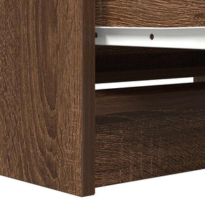 TV-Schrank Braun Eichen-Optik 80 cm