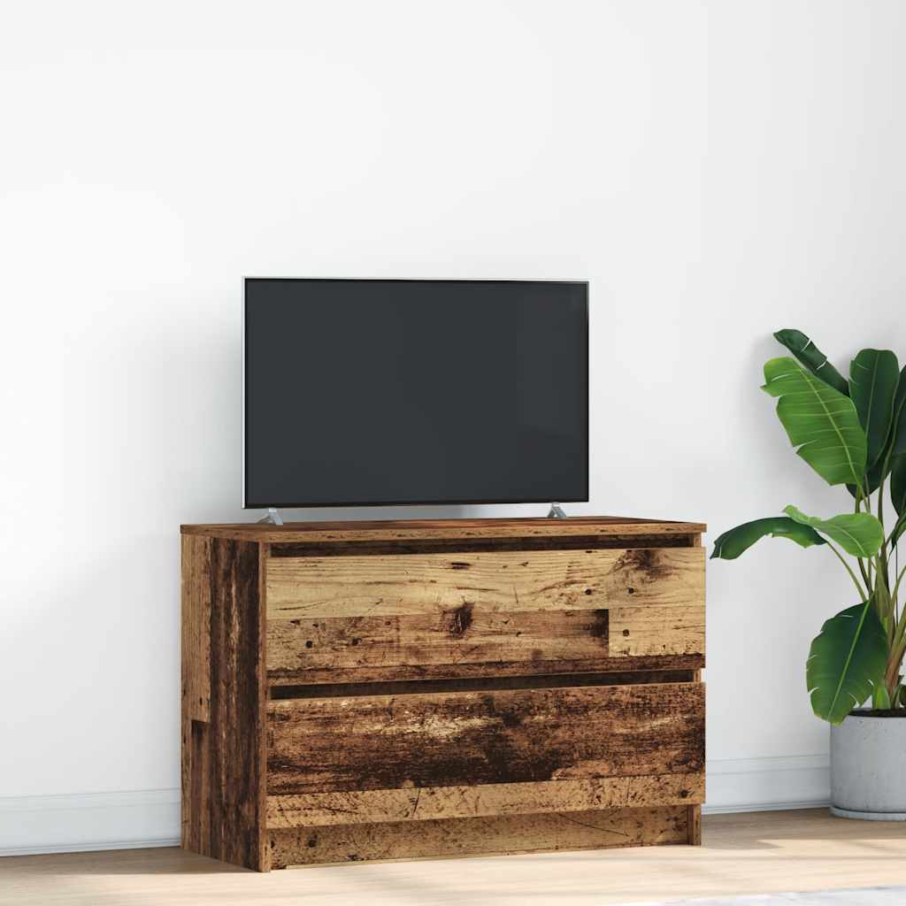 TV-Schrank Altholz-Optik 80 cm