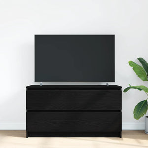 Schwarzer TV-Schrank 100 cm