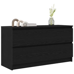 Schwarzer TV-Schrank 100 cm