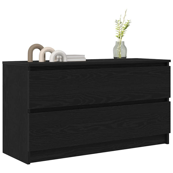 Schwarzer TV-Schrank 100 cm