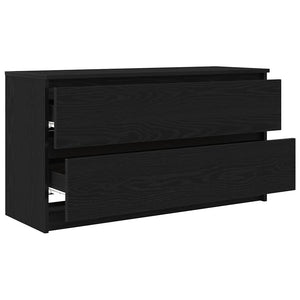 Schwarzer TV-Schrank 100 cm