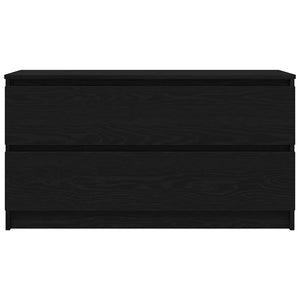 Schwarzer TV-Schrank 100 cm