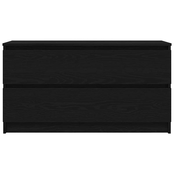 Schwarzer TV-Schrank 100 cm