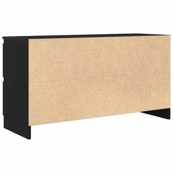 Schwarzer TV-Schrank 100 cm