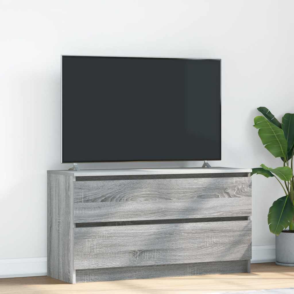 TV-Schrank Grau Sonoma 100 cm