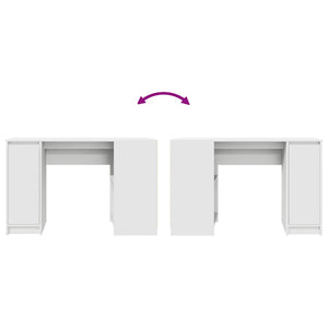 Weißer Schreibtisch 120 cm