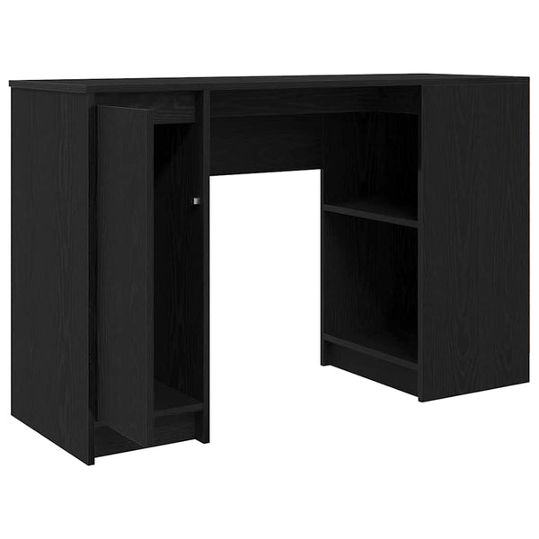 Schreibtisch Schwarz Eichen-Optik 120 cm