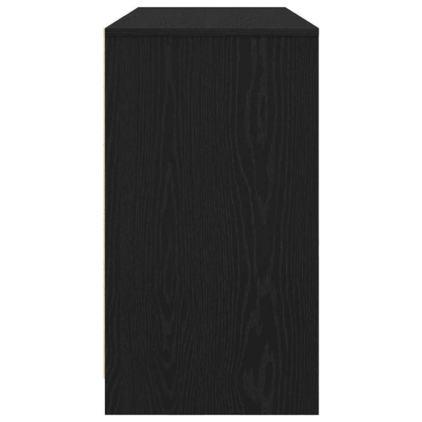 Schreibtisch Schwarz Eichen-Optik 120 cm