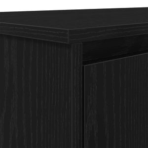Schreibtisch Schwarz Eichen-Optik 120 cm