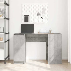 vidaXL Desk Concrete Gray 120x42x76 cm Engineered Wood