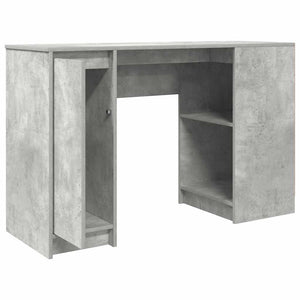 vidaXL Desk Concrete Gray 120x42x76 cm Engineered Wood