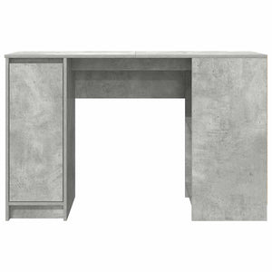 vidaXL Desk Concrete Gray 120x42x76 cm Engineered Wood