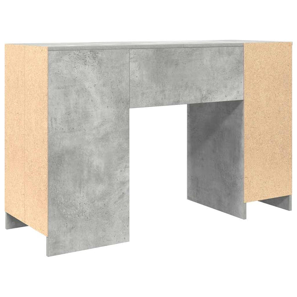 vidaXL Desk Concrete Gray 120x42x76 cm Engineered Wood