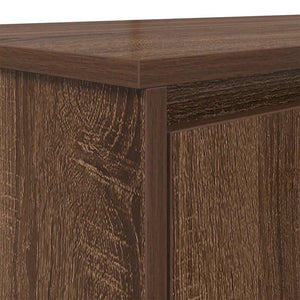 Schreibtisch Braun Eichen-Optik 120 cm