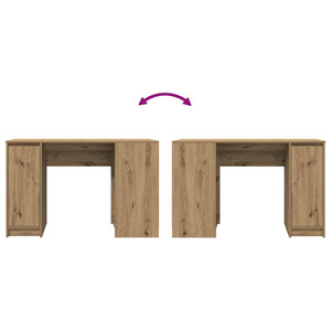 Schreibtisch Artisan Eiche 120x42 cm