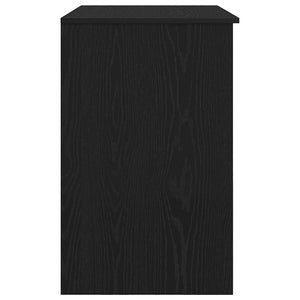 Schreibtisch Schwarz Eichenoptik 86 cm