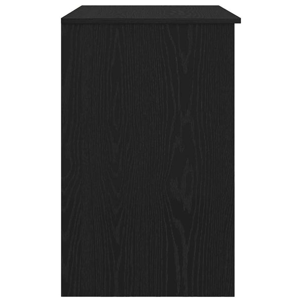 Schreibtisch Schwarz Eichenoptik 86 cm