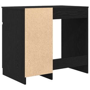 Schreibtisch Schwarz Eichenoptik 86 cm