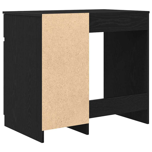 Schreibtisch Schwarz Eichenoptik 86 cm
