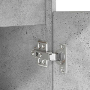 Schreibtisch Betongrau 86 cm