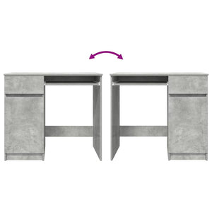 Schreibtisch Betongrau 86 cm